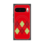 Premium Square Case with Pixelsnap［ Nordic Argyle - Red ］
