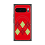 Premium Square Case with Pixelsnap［ Nordic Argyle - Red ］