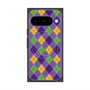 Premium Square Case with Pixelsnap［ Argyle - Purple ］