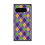 Premium Square Case with Pixelsnap［ Argyle - Purple ］