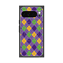 Premium Square Case with Pixelsnap［ Argyle - Purple ］