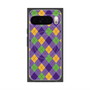 Premium Square Case with Pixelsnap［ Argyle - Purple ］