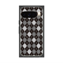 Premium Square Case with Pixelsnap［ Argyle - Black ］