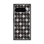 Premium Square Case with Pixelsnap［ Argyle - Black ］