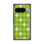 Premium Square Case with Pixelsnap［ Argyle - Green ］