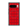 Premium Square Case with Pixelsnap［ Argyle - Red ］