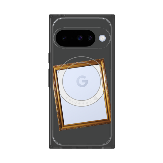 Premium Square Case with Pixelsnap［ Photo Frame - Gray ］