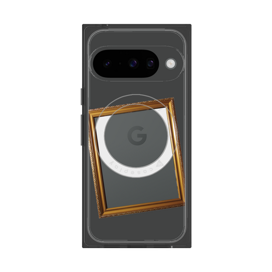 Premium Square Case with Pixelsnap［ Photo Frame - Gray ］