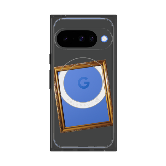 Premium Square Case with Pixelsnap［ Photo Frame - Gray ］