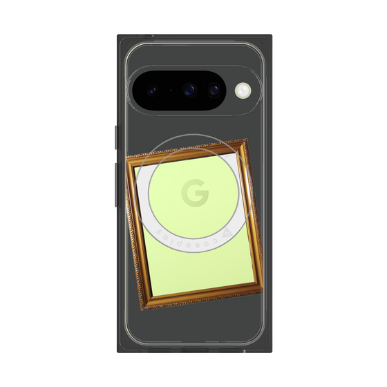 Premium Square Case with Pixelsnap［ Photo Frame - Gray ］