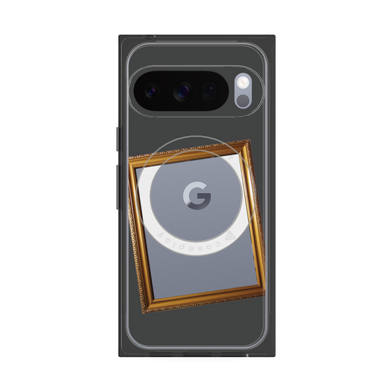 Premium Square Case with Pixelsnap［ Photo Frame - Gray ］