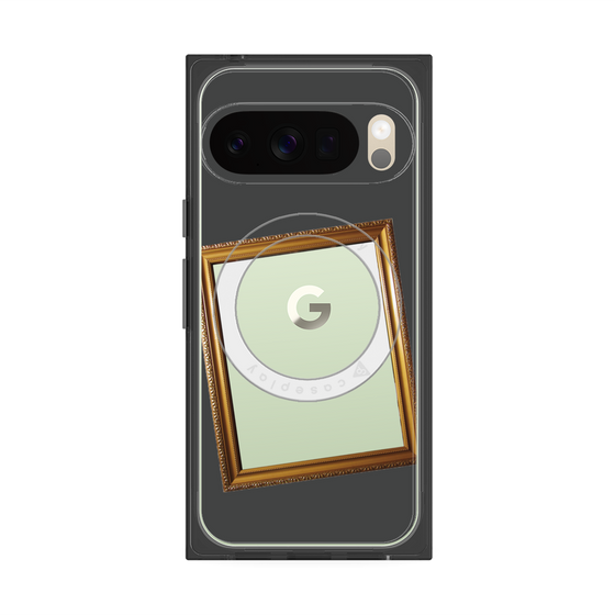 Premium Square Case with Pixelsnap［ Photo Frame - Gray ］