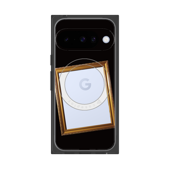 Premium Square Case with Pixelsnap［ Photo Frame - Black ］