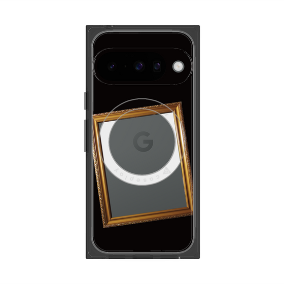 Premium Square Case with Pixelsnap［ Photo Frame - Black ］