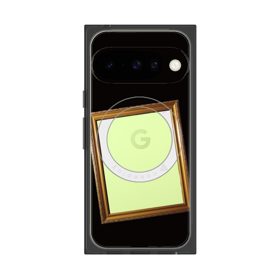 Premium Square Case with Pixelsnap［ Photo Frame - Black ］