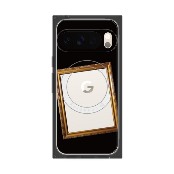 Premium Square Case with Pixelsnap［ Photo Frame - Black ］