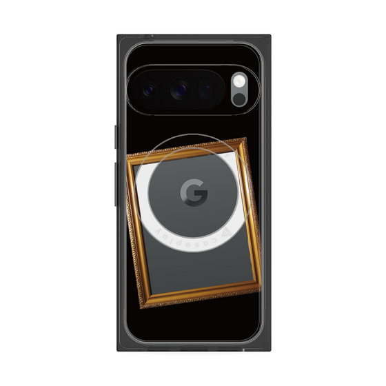 Premium Square Case with Pixelsnap［ Photo Frame - Black ］