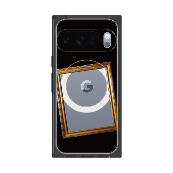 Premium Square Case with Pixelsnap［ Photo Frame - Black ］