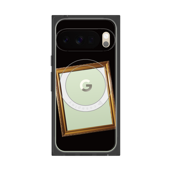 Premium Square Case with Pixelsnap［ Photo Frame - Black ］