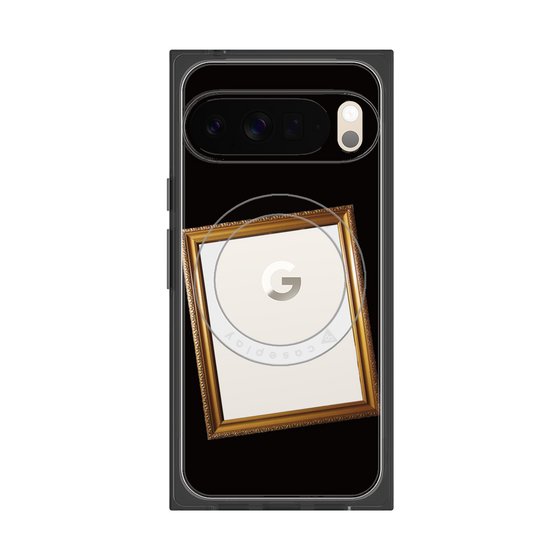 Premium Square Case with Pixelsnap［ Photo Frame - Black ］
