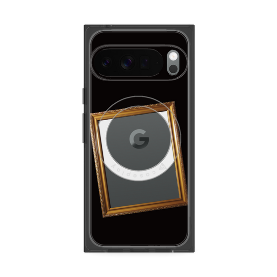 Premium Square Case with Pixelsnap［ Photo Frame - Black ］