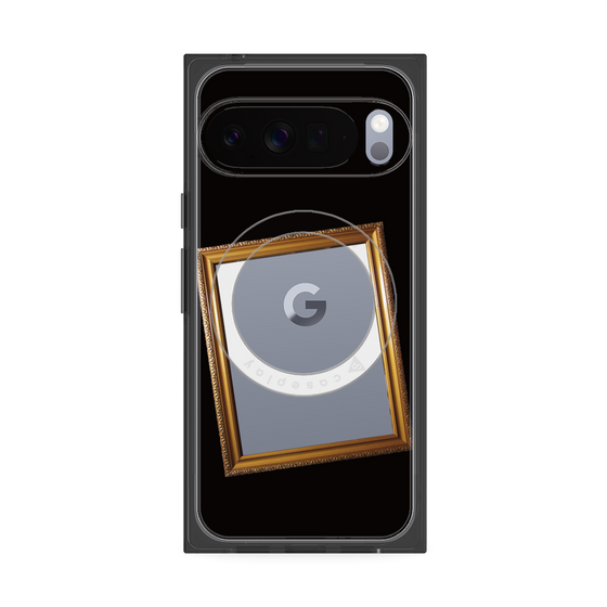 Premium Square Case with Pixelsnap［ Photo Frame - Black ］