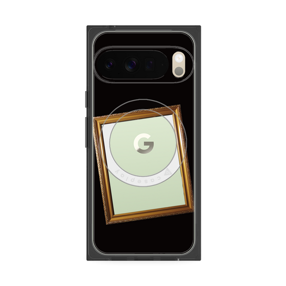 Premium Square Case with Pixelsnap［ Photo Frame - Black ］