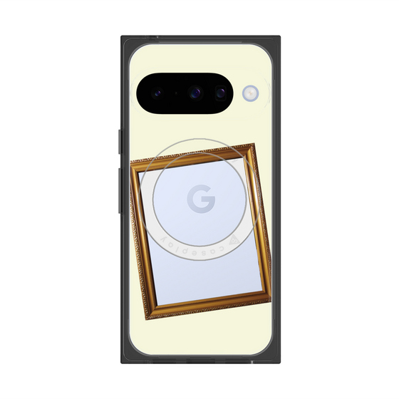 Premium Square Case with Pixelsnap［ Photo Frame - Ivory ］