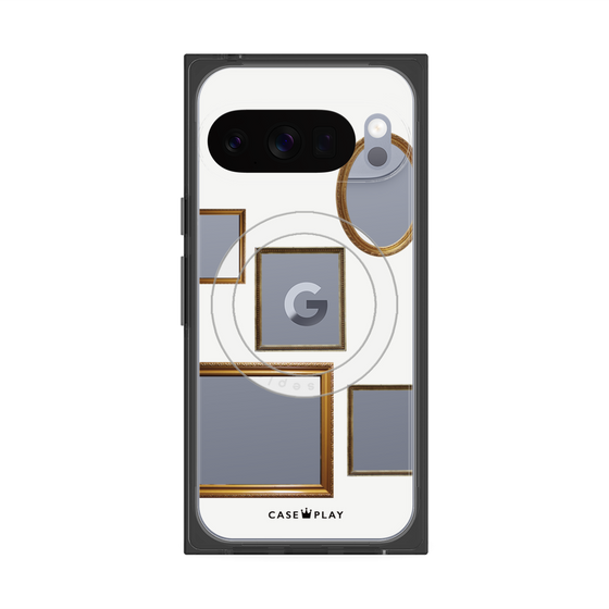 Premium Square Case with Pixelsnap［ Photo Frames - White ］