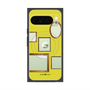 Premium Square Case with Pixelsnap［ Photo Frames - Yellow ］
