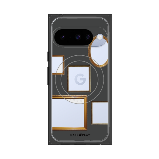 Premium Square Case with Pixelsnap［ Photo Frames - Gray ］