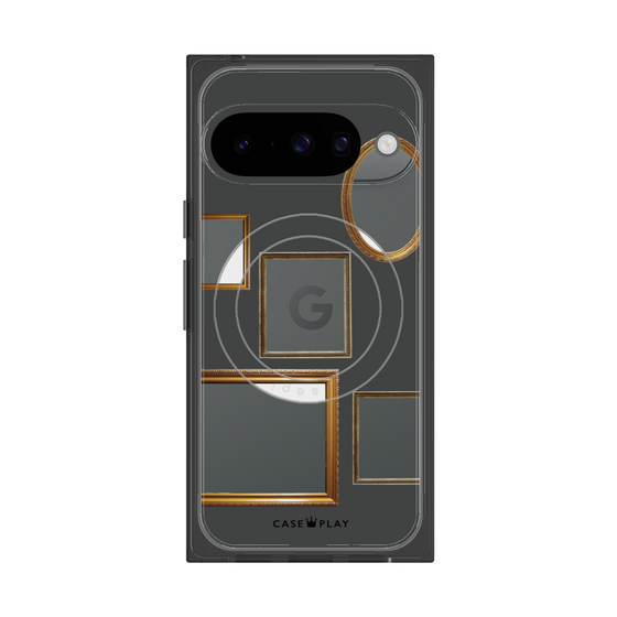 Premium Square Case with Pixelsnap［ Photo Frames - Gray ］