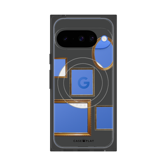 Premium Square Case with Pixelsnap［ Photo Frames - Gray ］