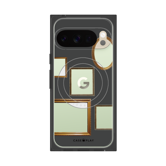 Premium Square Case with Pixelsnap［ Photo Frames - Gray ］