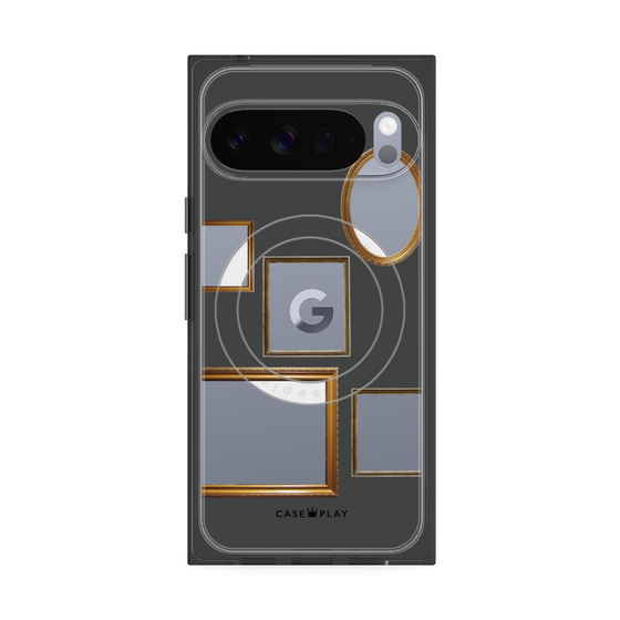 Premium Square Case with Pixelsnap［ Photo Frames - Gray ］