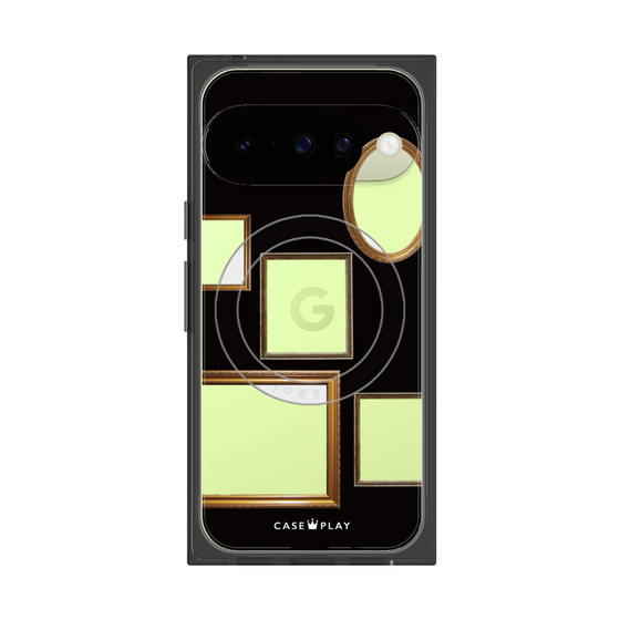 Premium Square Case with Pixelsnap［ Photo Frames - Black ］