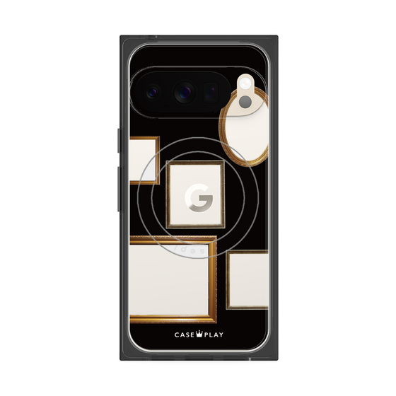 Premium Square Case with Pixelsnap［ Photo Frames - Black ］