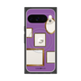 Premium Square Case with Pixelsnap［ Photo Frames - Purple ］