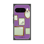 Premium Square Case with Pixelsnap［ Photo Frames - Purple ］