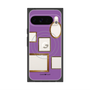 Premium Square Case with Pixelsnap［ Photo Frames - Purple ］