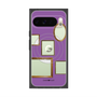 Premium Square Case with Pixelsnap［ Photo Frames - Purple ］