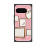 Premium Square Case with Pixelsnap［ Photo Frames - Pink ］