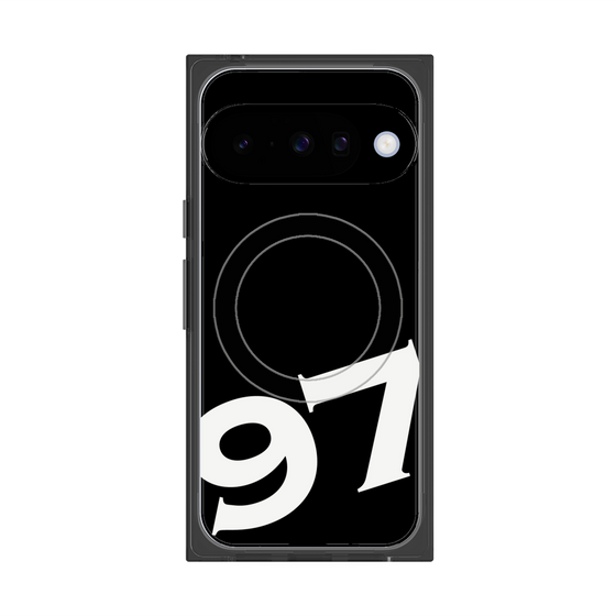 Premium Square Case with Pixelsnap［ No.97 - Black ］