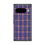 Premium Square Case with Pixelsnap［ Tartan Check - Purple ］