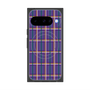 Premium Square Case with Pixelsnap［ Tartan Check - Purple ］