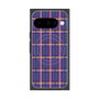 Premium Square Case with Pixelsnap［ Tartan Check - Purple ］