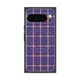 Premium Square Case with Pixelsnap［ Tartan Check - Purple ］