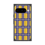 Premium Square Case with Pixelsnap［ Tartan Check - Yellow ］