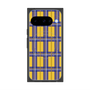 Premium Square Case with Pixelsnap［ Tartan Check - Yellow ］