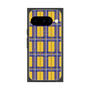 Premium Square Case with Pixelsnap［ Tartan Check - Yellow ］
